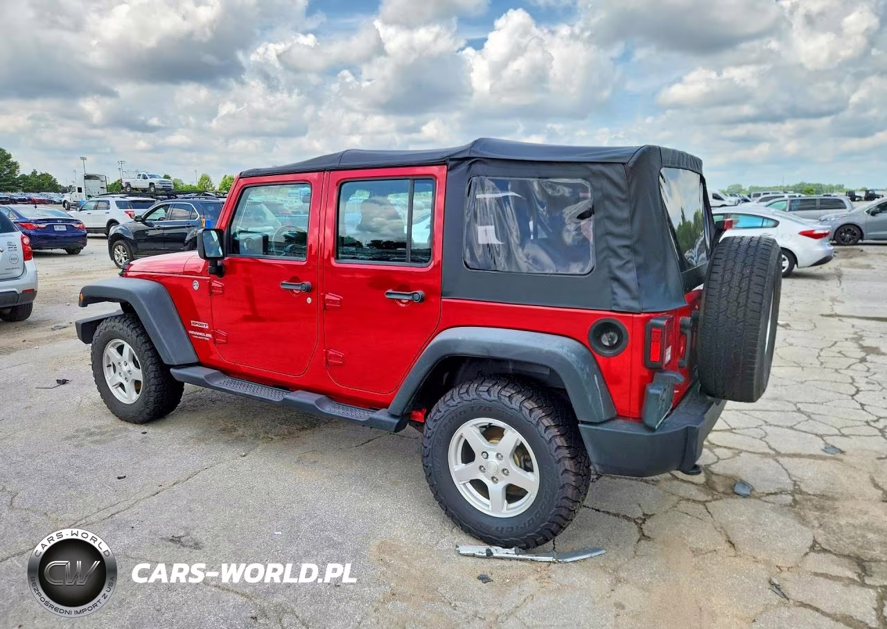 2011 Jeep Wrangler Unlimited Sport VIN:1J4BA3H1XBL609256 - 2