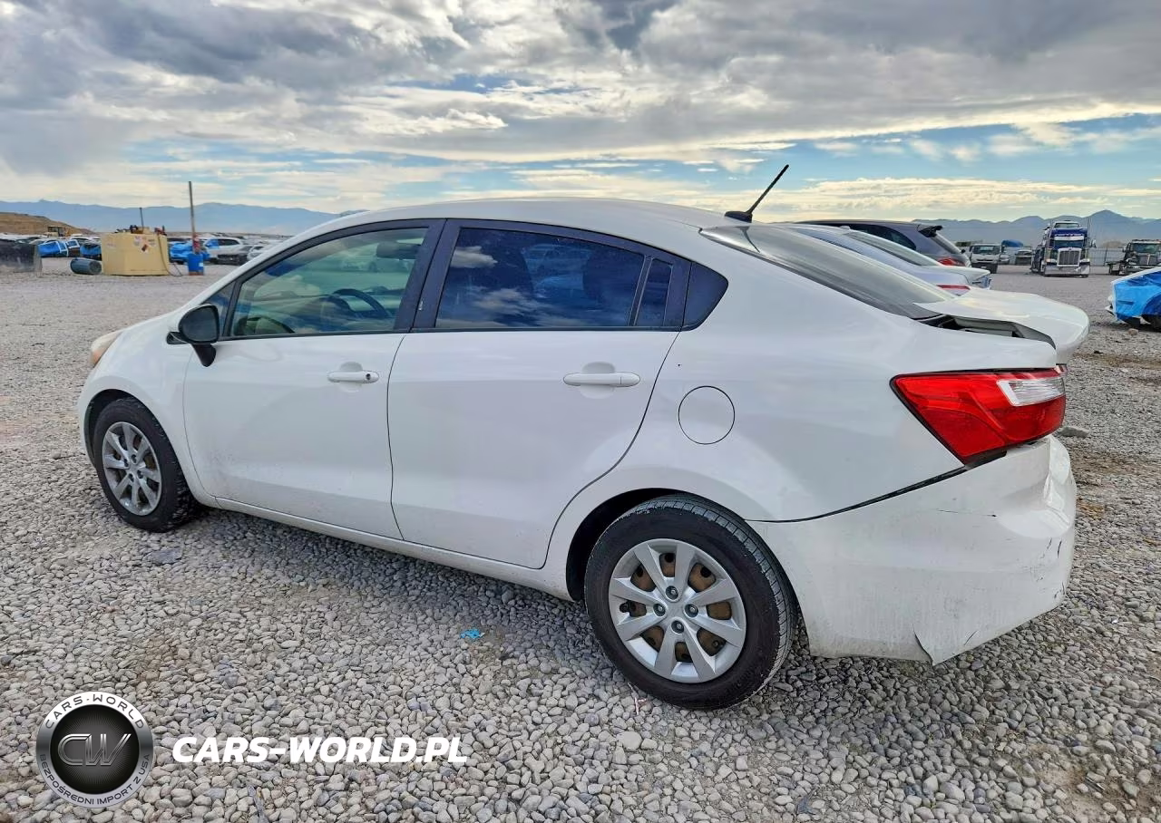 2012 Kia Rio Lx VIN:KNADM4A37C6061009 - 2