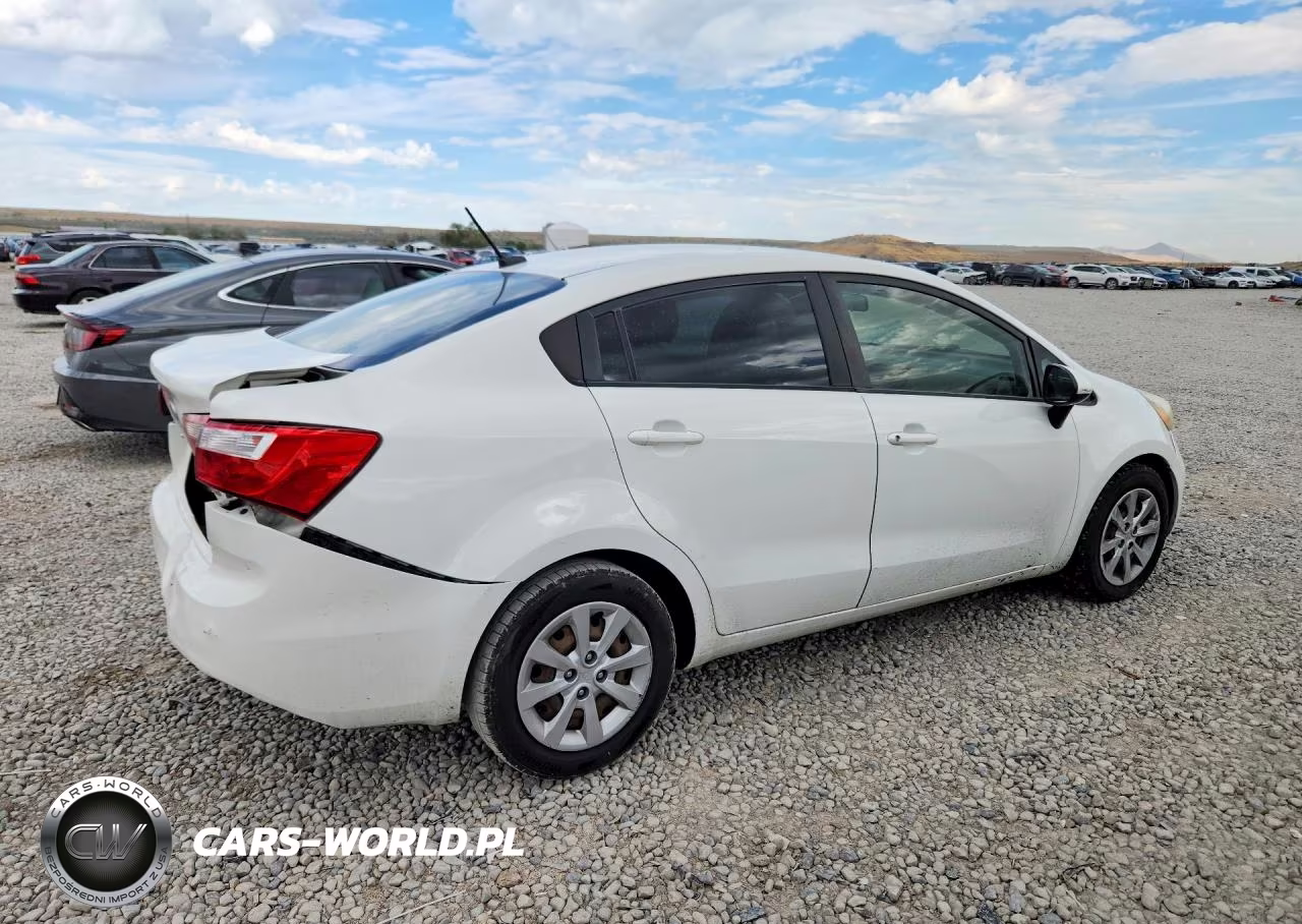 2012 Kia Rio Lx VIN:KNADM4A37C6061009 - 3