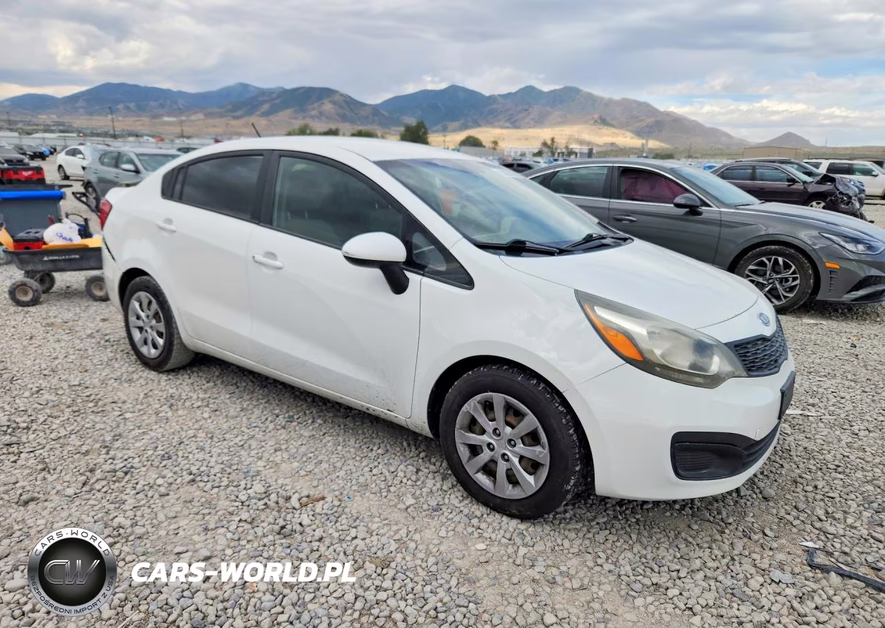 2012 Kia Rio Lx VIN:KNADM4A37C6061009 - 4