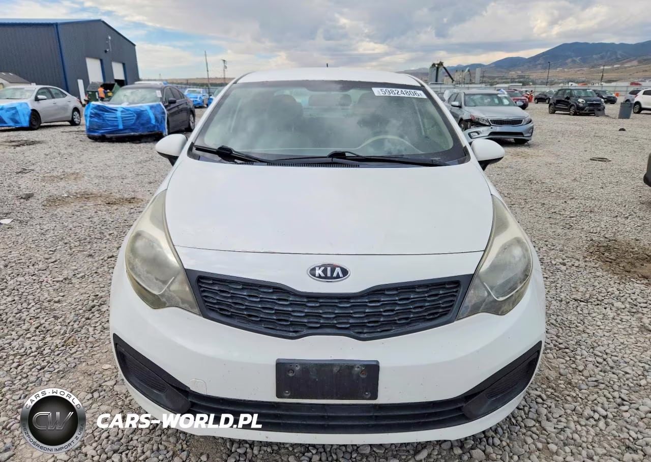 2012 Kia Rio Lx VIN:KNADM4A37C6061009 - 5
