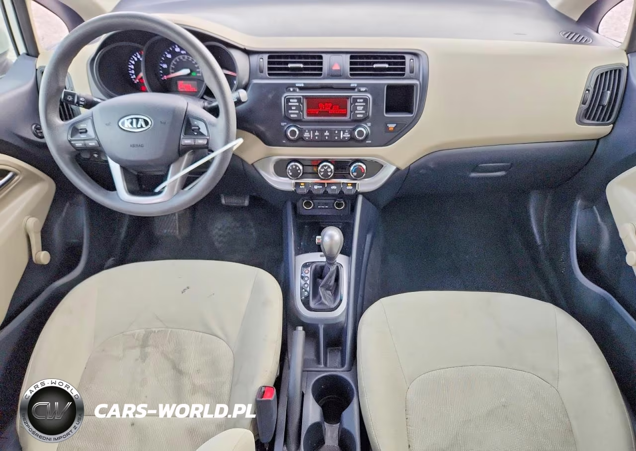 2012 Kia Rio Lx VIN:KNADM4A37C6061009 - 8