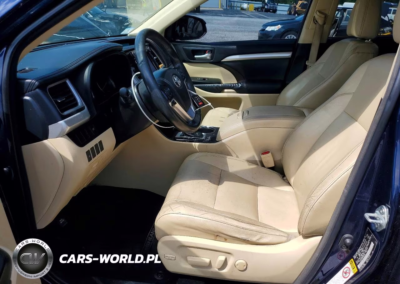 2014 Toyota Highlander Xle VIN:5TDJKRFH5ES065334 - 7