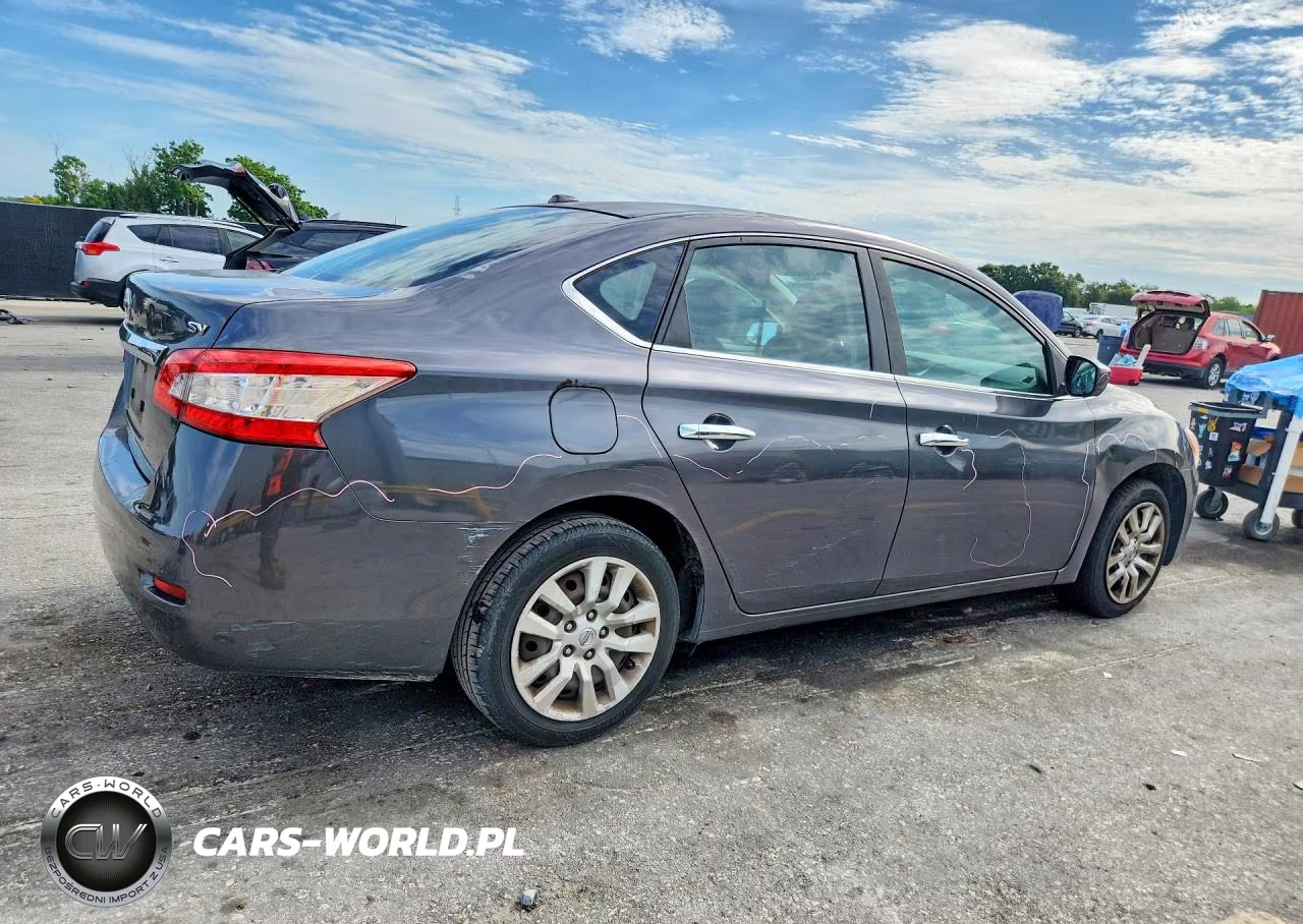 2015 Nissan Sentra Sv VIN:3N1AB7AP2FY213942 - 3