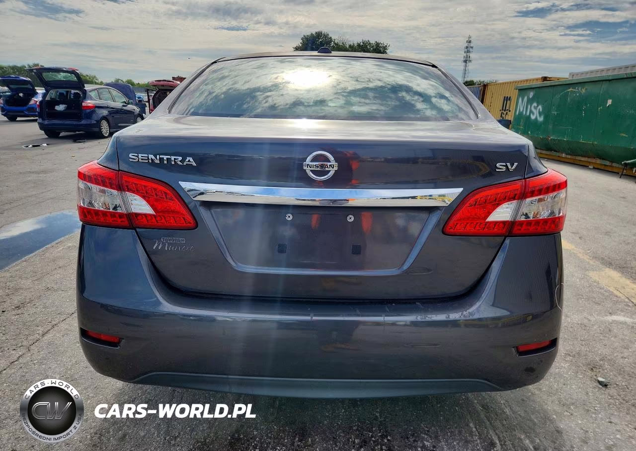 2015 Nissan Sentra Sv VIN:3N1AB7AP2FY213942 - 6