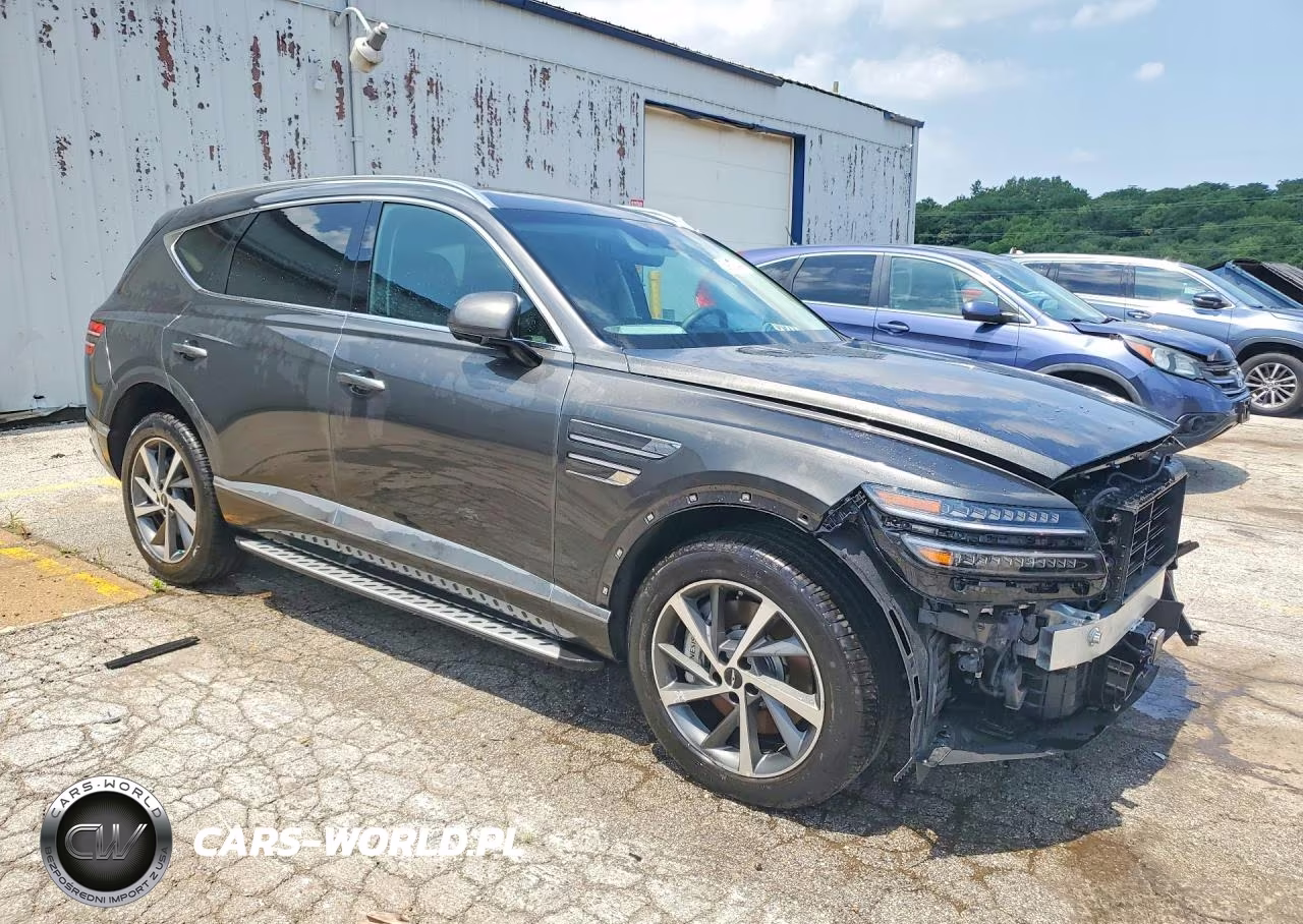 2025 Genesis Gv80 Advanced VIN:KMUHBESB3SU286797 - 4