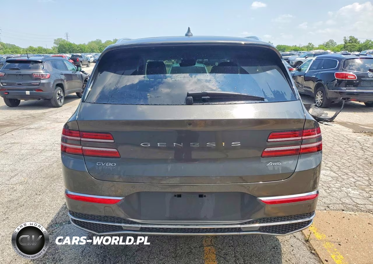 2025 Genesis Gv80 Advanced VIN:KMUHBESB3SU286797 - 6