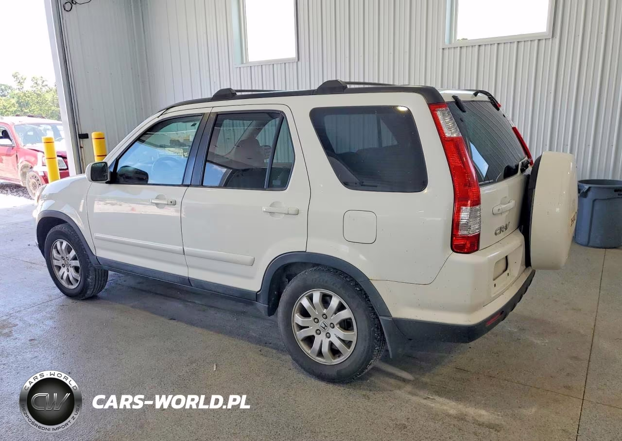 2005 Honda Cr-V Se VIN:SHSRD78925U326908 - 2