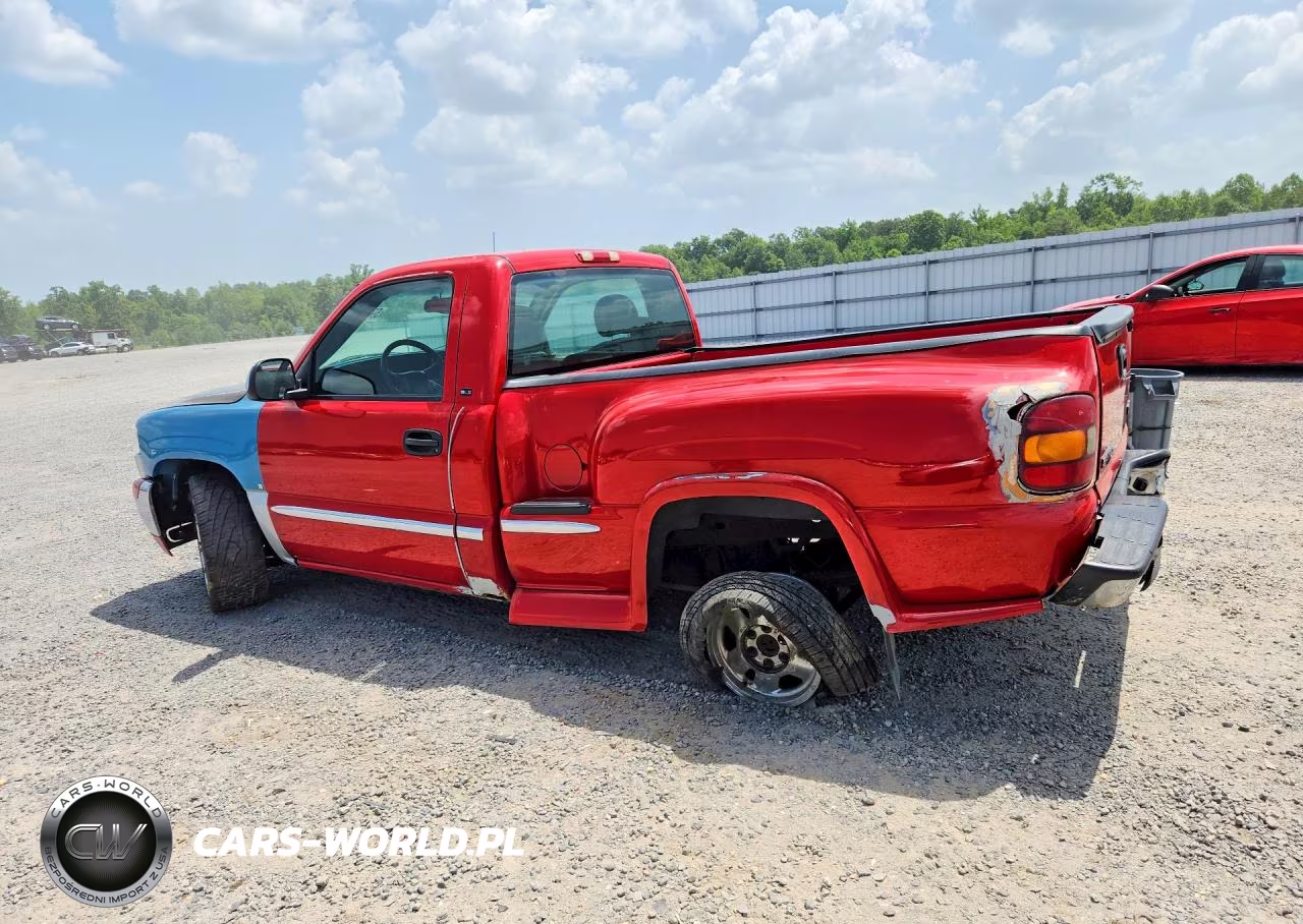 2001 GMC New Sierra K1500 VIN:1GTEK14T61Z291465 - 2