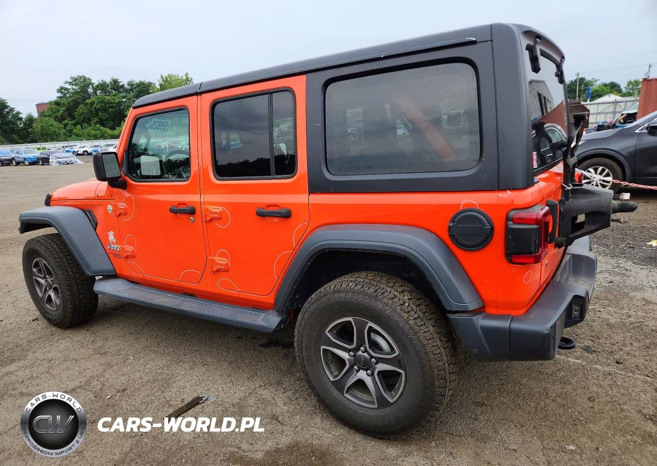 2018 Jeep Wrangler Unlimited Sport VIN:1C4HJXDN5JW316300 - 2