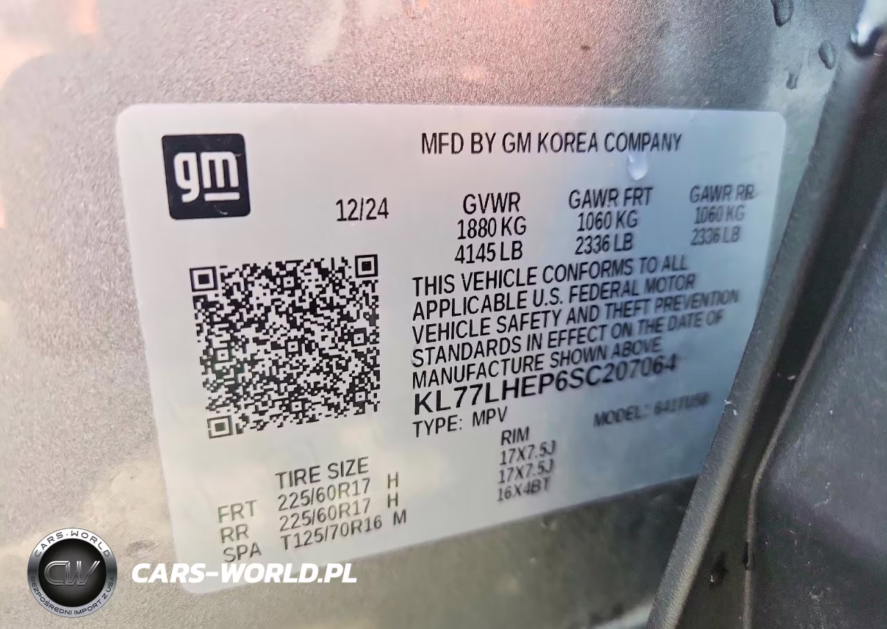 2025 Chevrolet Trax 1Lt VIN:KL77LHEP6SC207064 - 14