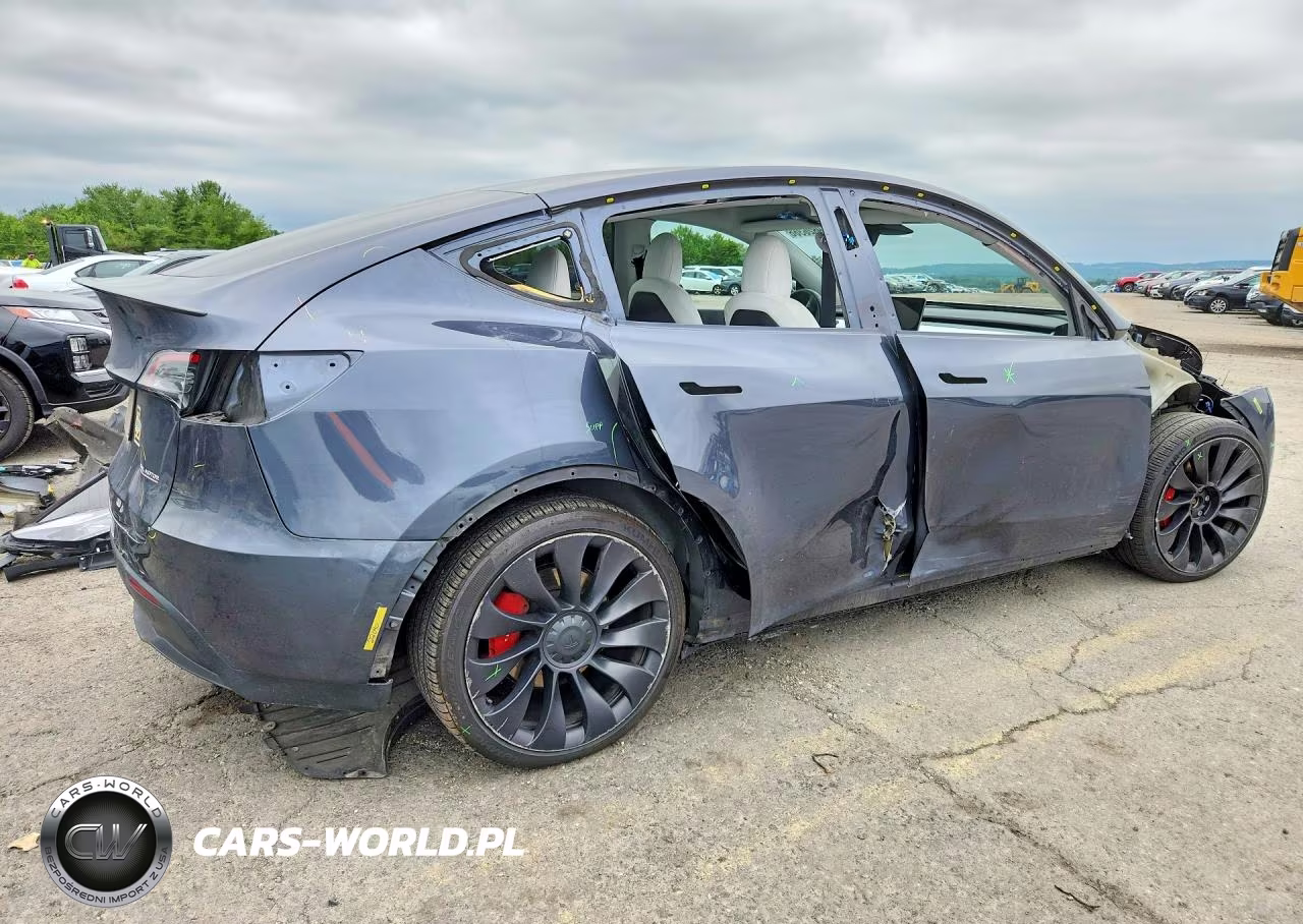 2022 Tesla Model Y VIN:7SAYGDEF2NF467225 - 3