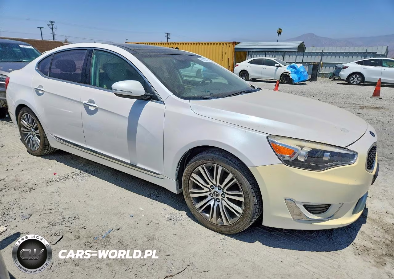 2015 Kia Cadenza Premium VIN:KNALN4D74F5174434 - 4