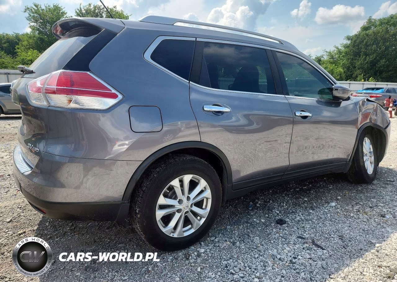 2016 Nissan Rogue Sv VIN:KNMAT2MV6GP656573 - 3