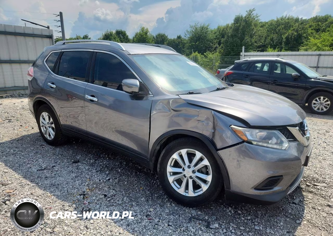 2016 Nissan Rogue Sv VIN:KNMAT2MV6GP656573 - 4