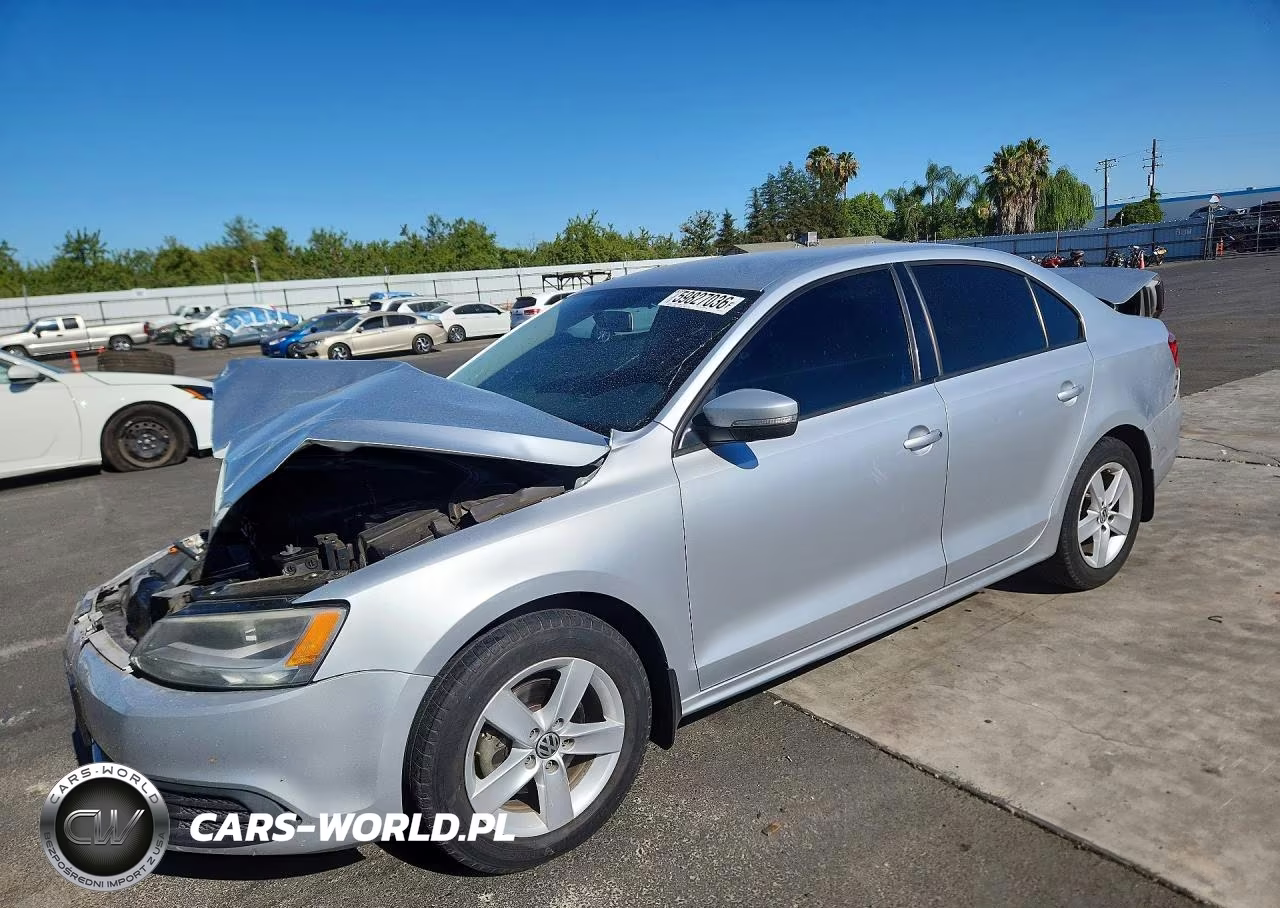 2012 Volkswagen Jetta Se VIN:3VWDP7AJ3CM109161 - 1