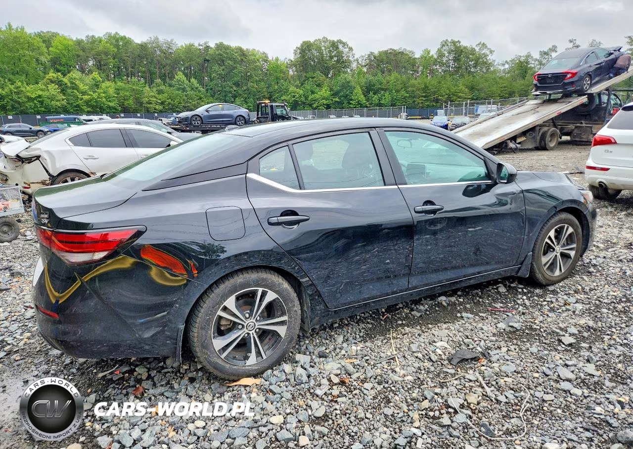 2022 Nissan Sentra Sv VIN:3N1AB8CV2NY296563 - 3