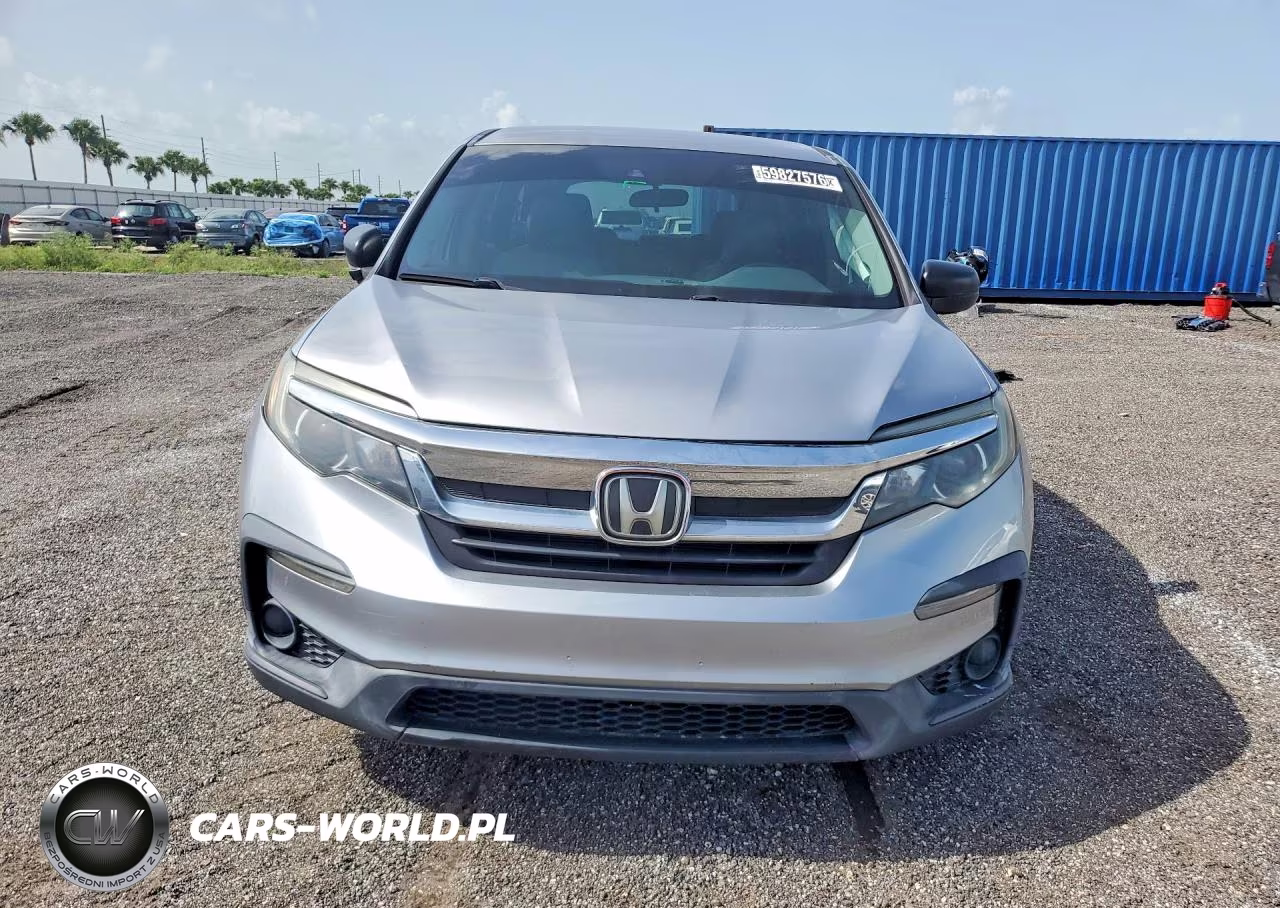 2019 Honda Pilot Lx VIN:5FNYF5H16KB033410 - 5