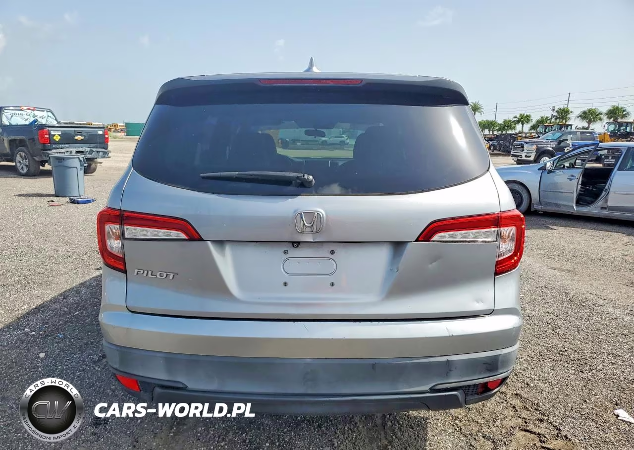 2019 Honda Pilot Lx VIN:5FNYF5H16KB033410 - 6