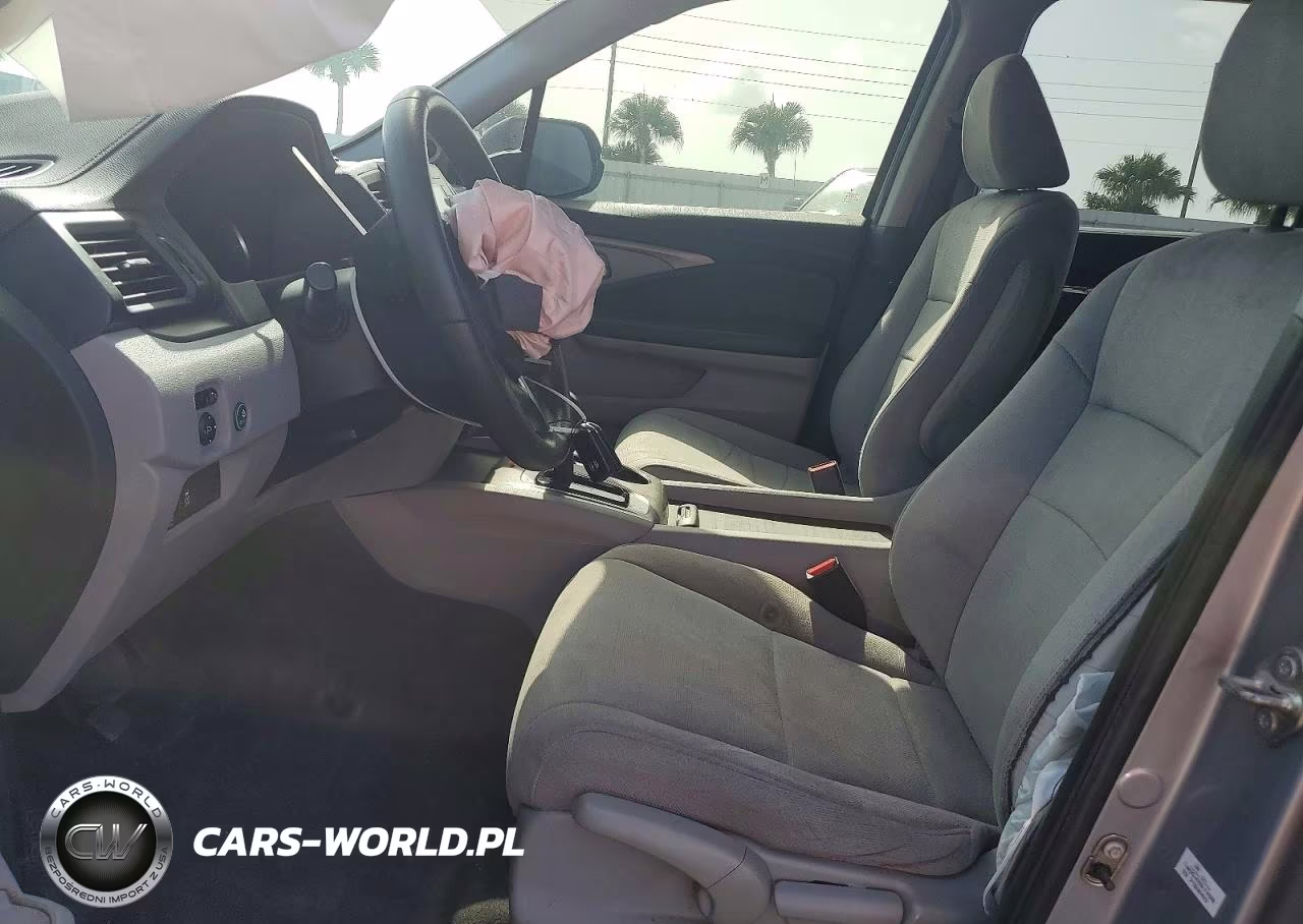 2019 Honda Pilot Lx VIN:5FNYF5H16KB033410 - 7