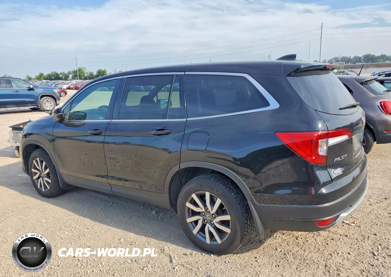 2019 Honda Pilot Exl VIN:5FNYF6H54KB053194 - 2