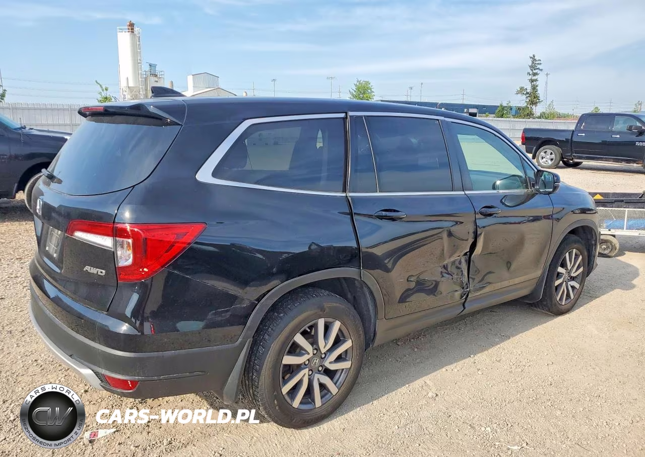 2019 Honda Pilot Exl VIN:5FNYF6H54KB053194 - 3