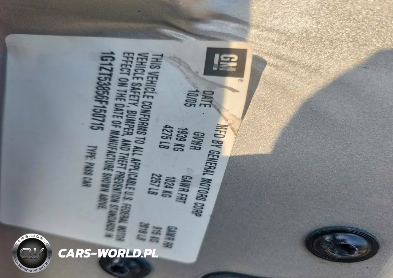 2006 Chevrolet Malibu Lt VIN:1G1ZT53856F150715 - 12