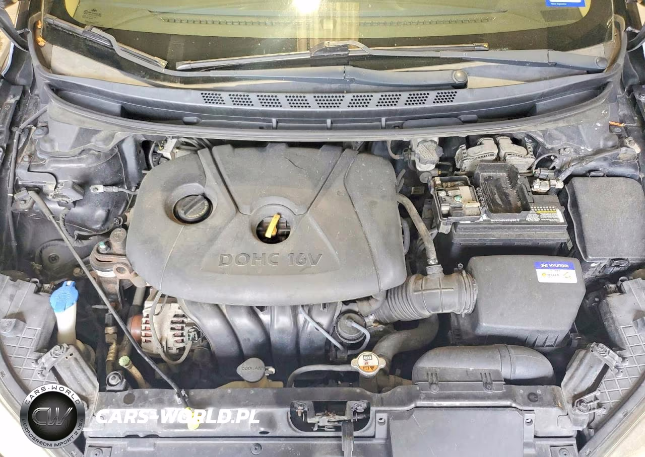 2012 Hyundai Elantra Gls VIN:KMHDH4AE8CU324544 - 11