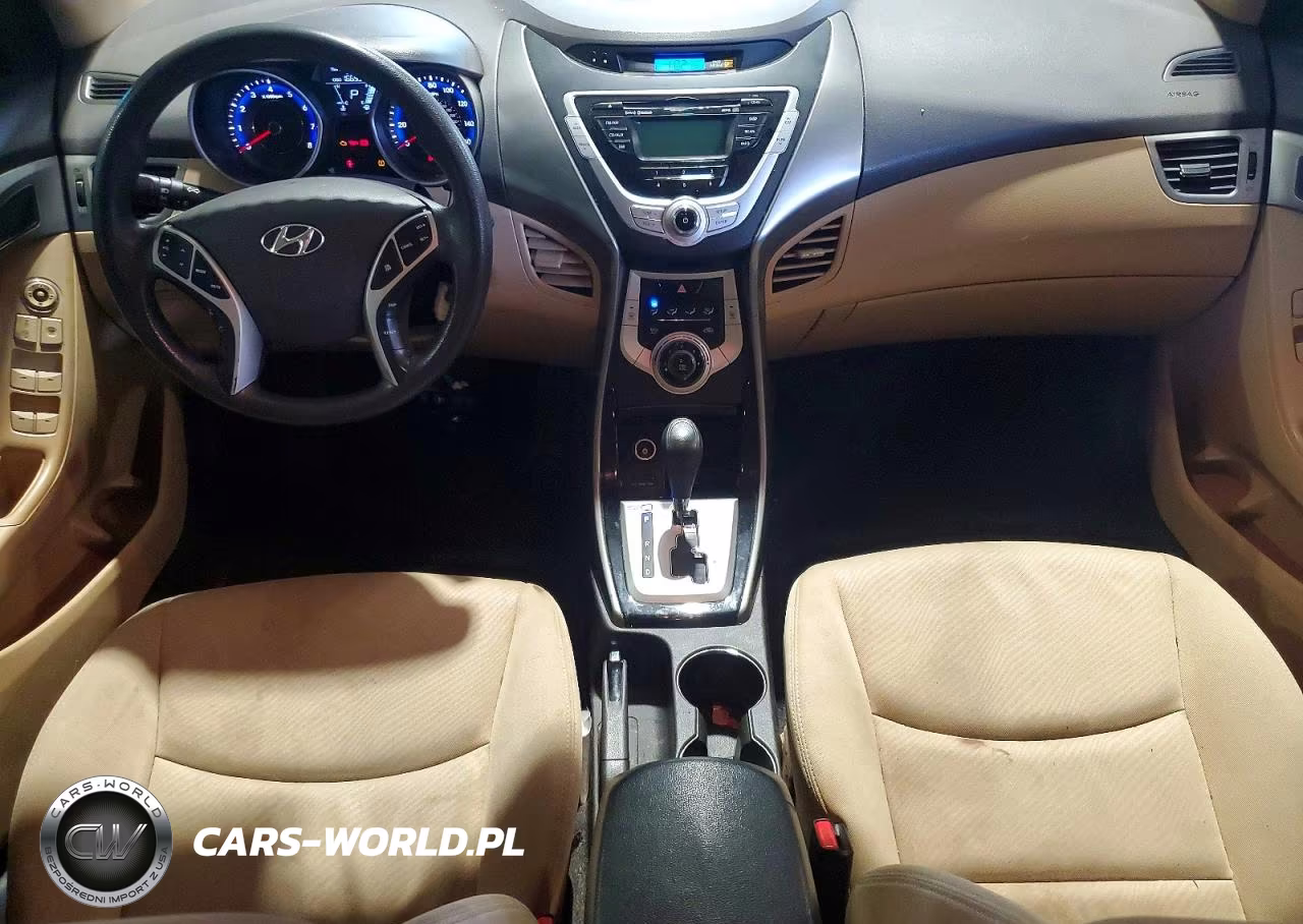 2012 Hyundai Elantra Gls VIN:KMHDH4AE8CU324544 - 8
