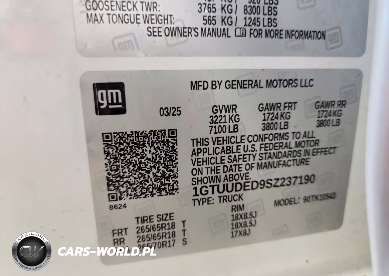 2025 GMC Sierra K1500 Slt VIN:1GTUUDED9SZ237190 - 12