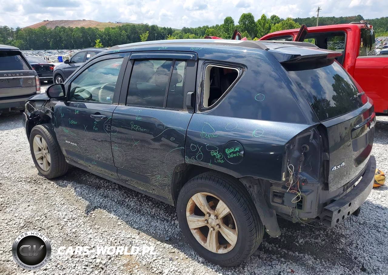 2014 Jeep Compass Latitude VIN:1C4NJDEB3ED689343 - 2