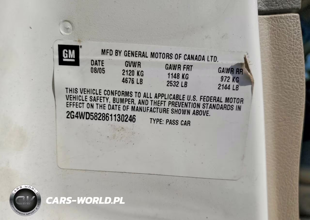 2006 Buick Lacrosse Cxl VIN:2G4WD582861130246 - 12