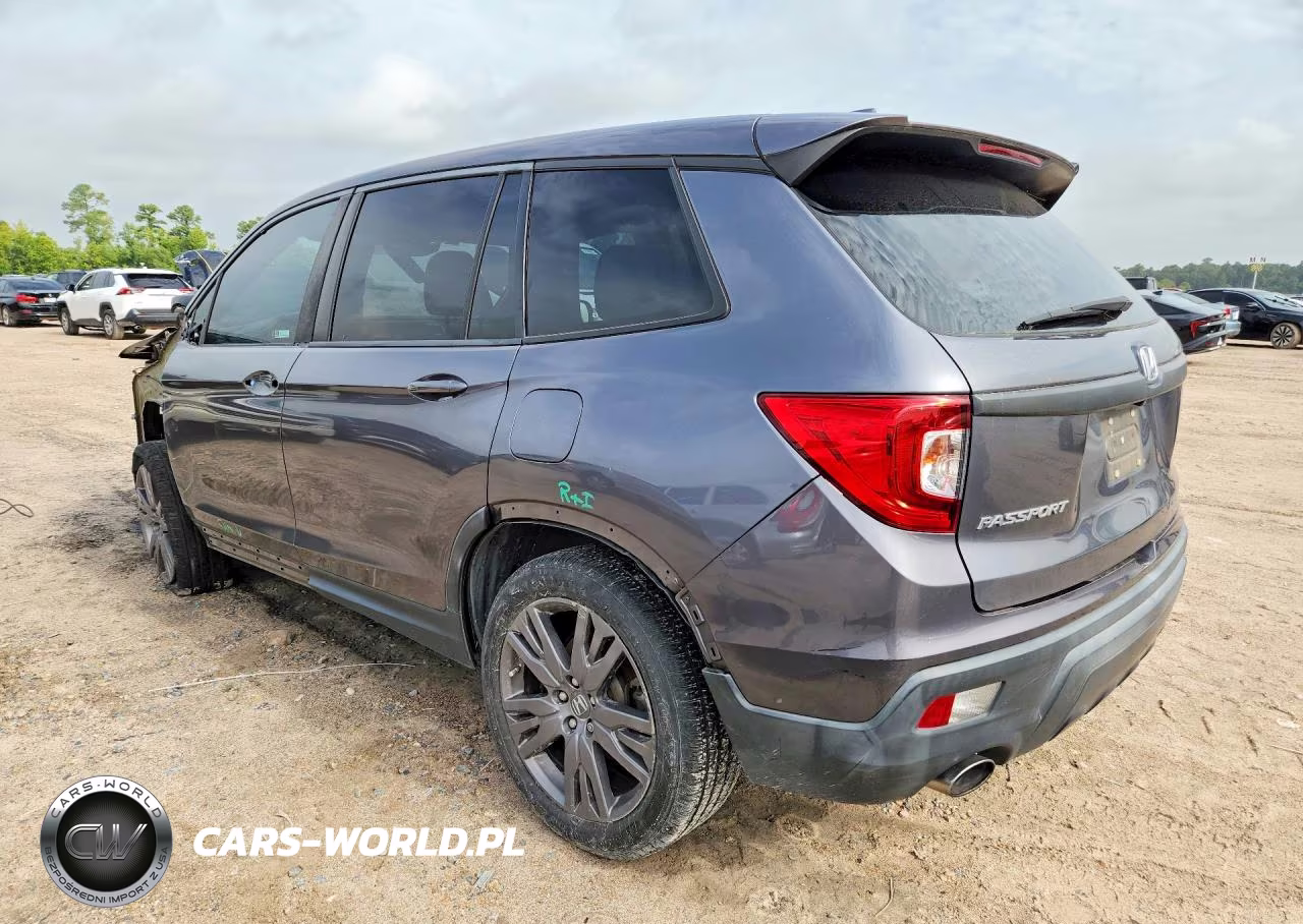 2019 Honda Passport Exl VIN:5FNYF7H52KB007319 - 2
