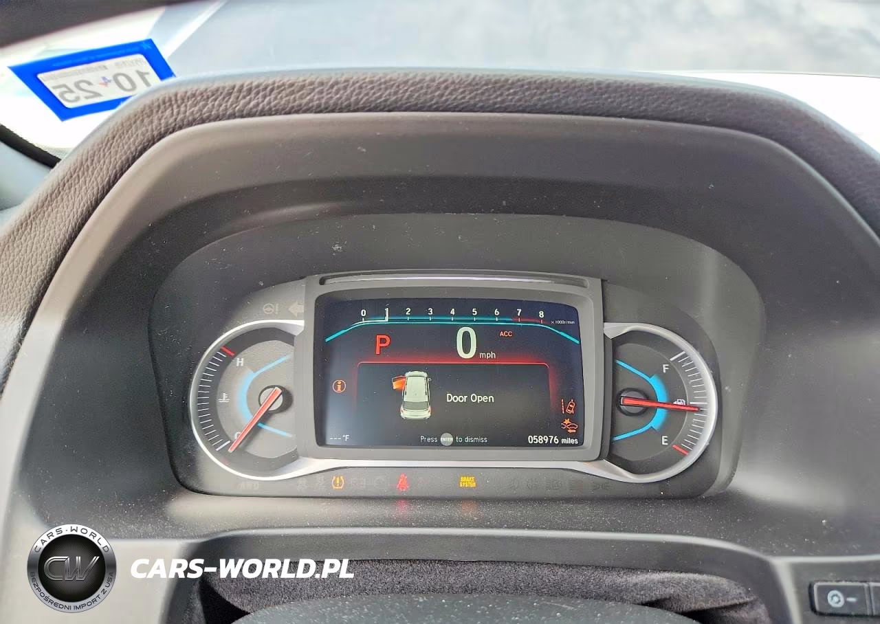 2019 Honda Passport Exl VIN:5FNYF7H52KB007319 - 9