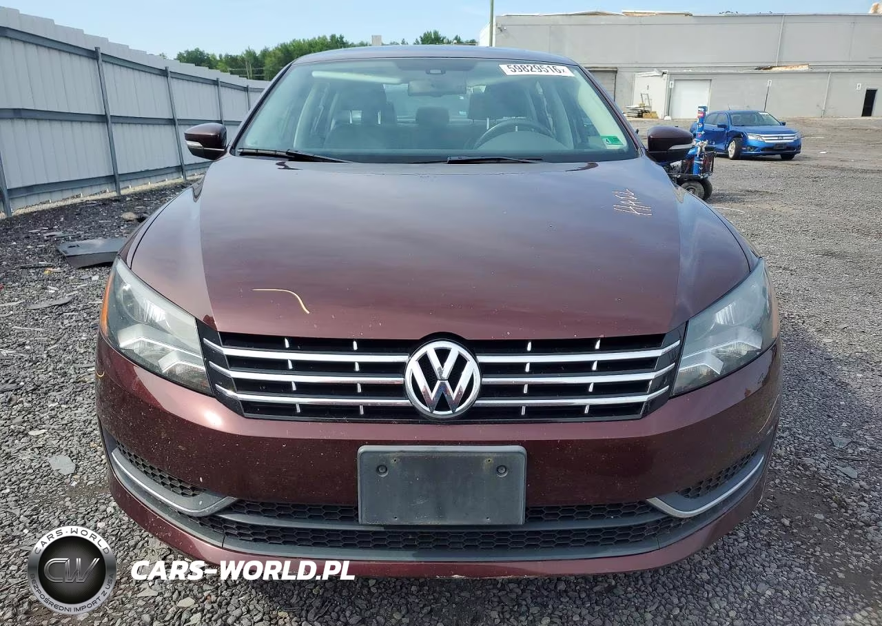 2013 Volkswagen Passat Se VIN:1VWBN7A38DC144098 - 5