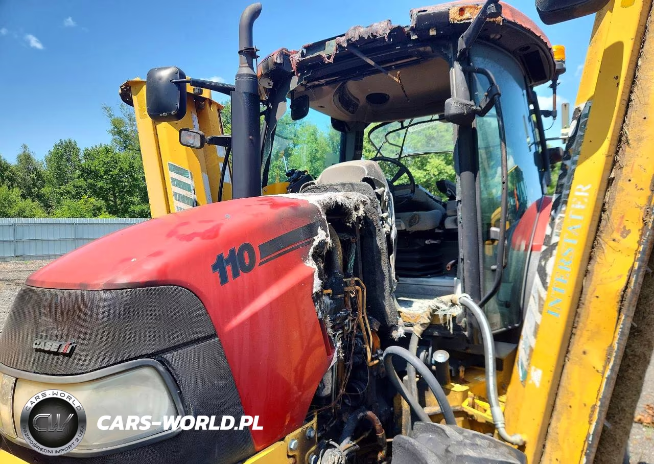 2010 Case 110 Mfwd Tractor VIN:Z9BE12725 - 9