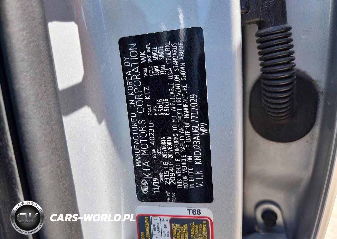 2020 Kia Soul S VIN:KNDJ23AU6L7717029 - 12