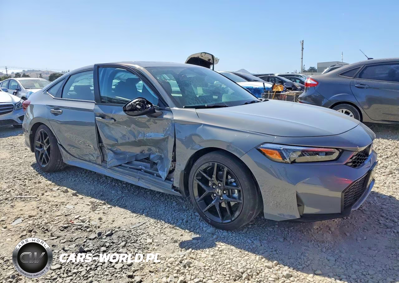 2026 Honda Civic Sport VIN:2HGFE4F81TH330456 - 4