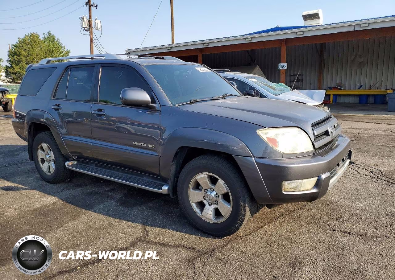 2003 Toyota 4Runner Limited VIN:JTEBT17R130026827 - 4