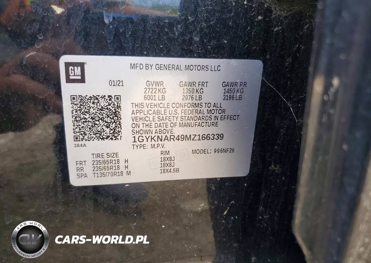 2021 Cadillac Xt5 Luxury VIN:1GYKNAR49MZ166339 - 13