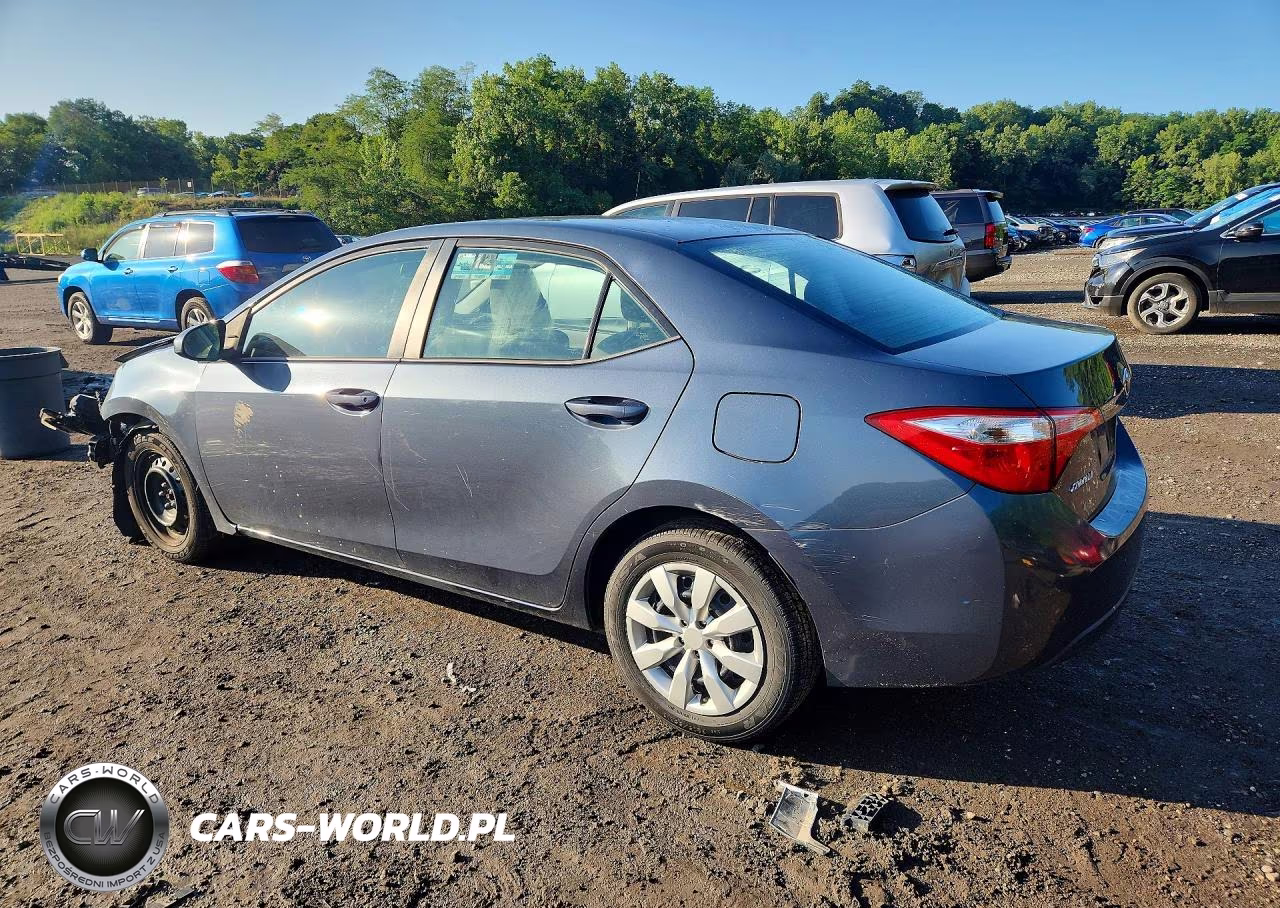 2015 Toyota Corolla Le VIN:2T1BURHE8FC319551 - 2