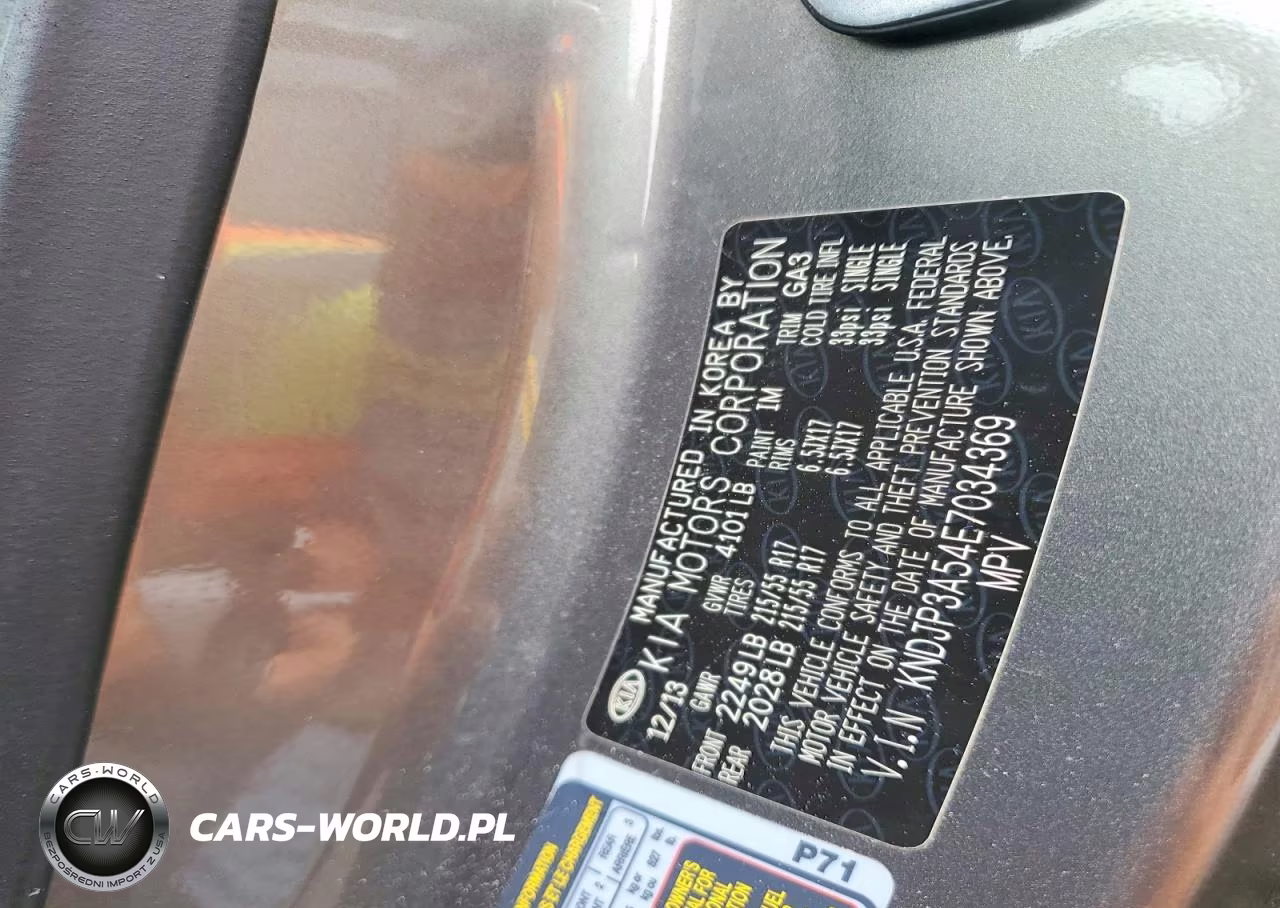 2014 Kia Soul VIN:KNDJP3A54E7034369 - 12