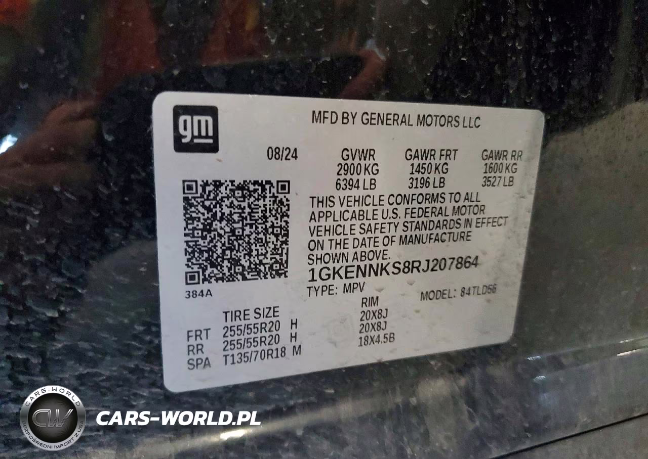 2024 GMC Acadia VIN:1GKENNKS8RJ207864 - 13