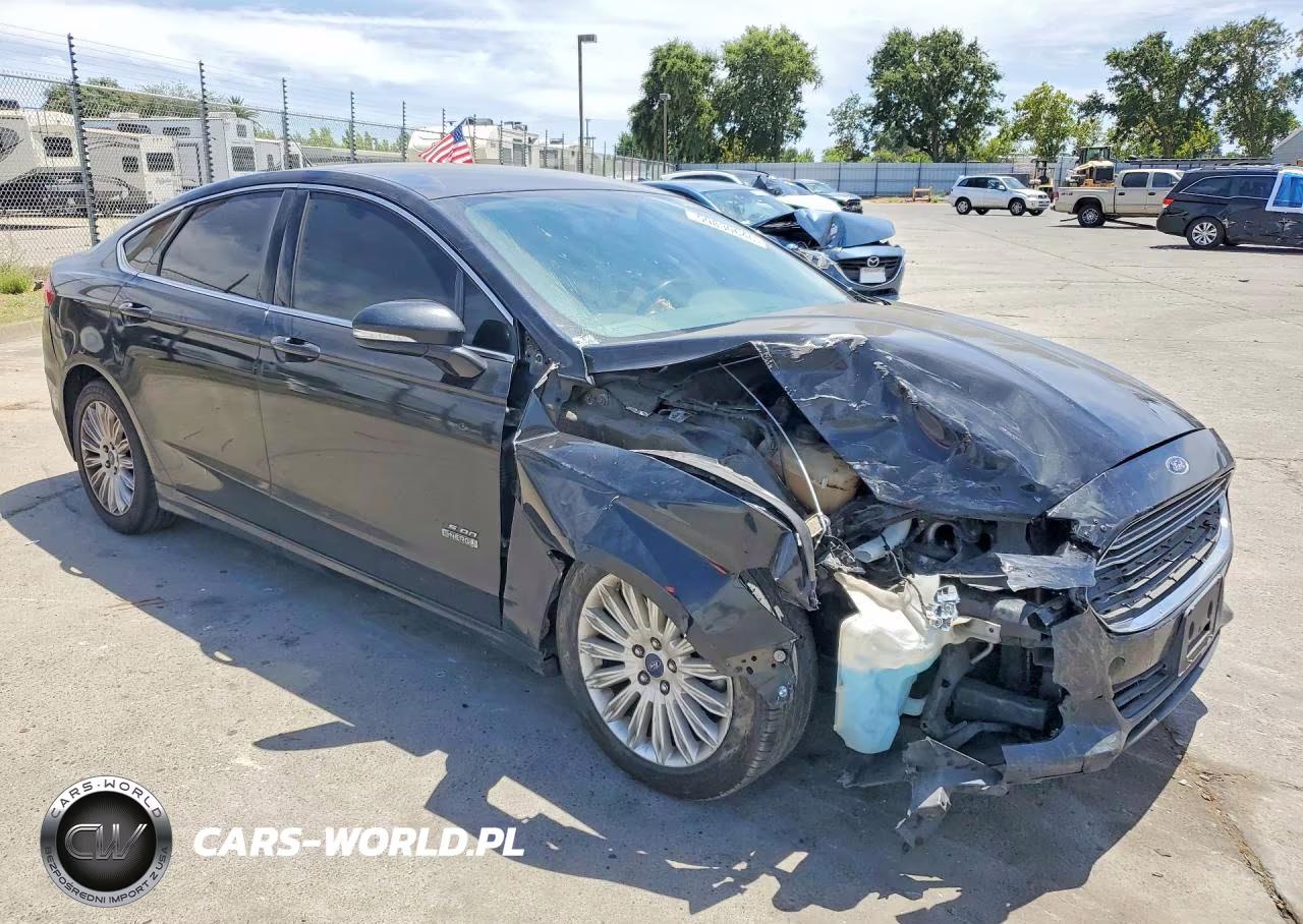 2014 Ford Fusion Se Phev VIN:3FA6P0PU1ER284850 - 4