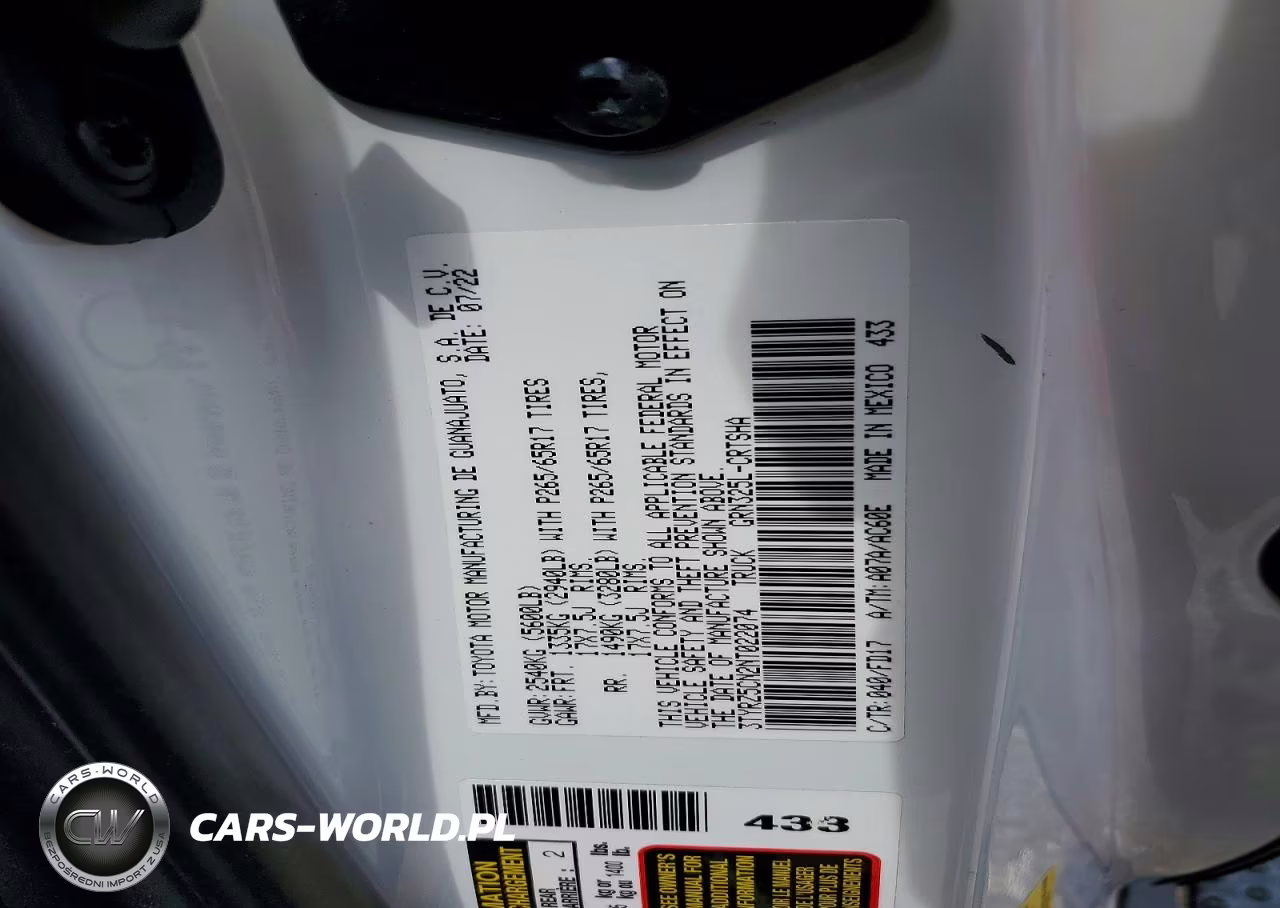2022 Toyota Tacoma Trd Sport VIN:3TYRZ5CN2NT022074 - 12
