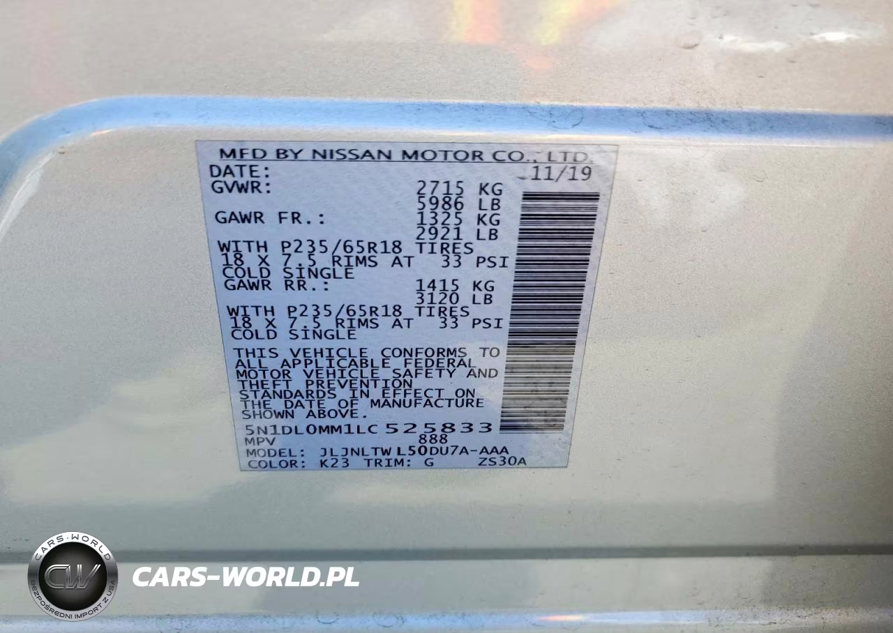 2020 Infiniti Qx60 Luxe VIN:5N1DL0MM1LC525833 - 12