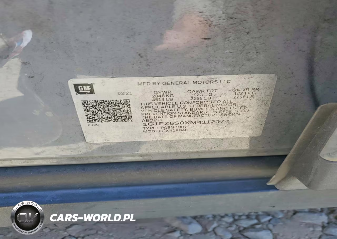 2021 Chevrolet Bolt Ev Premier VIN:1G1FZ6S0XM4112974 - 13