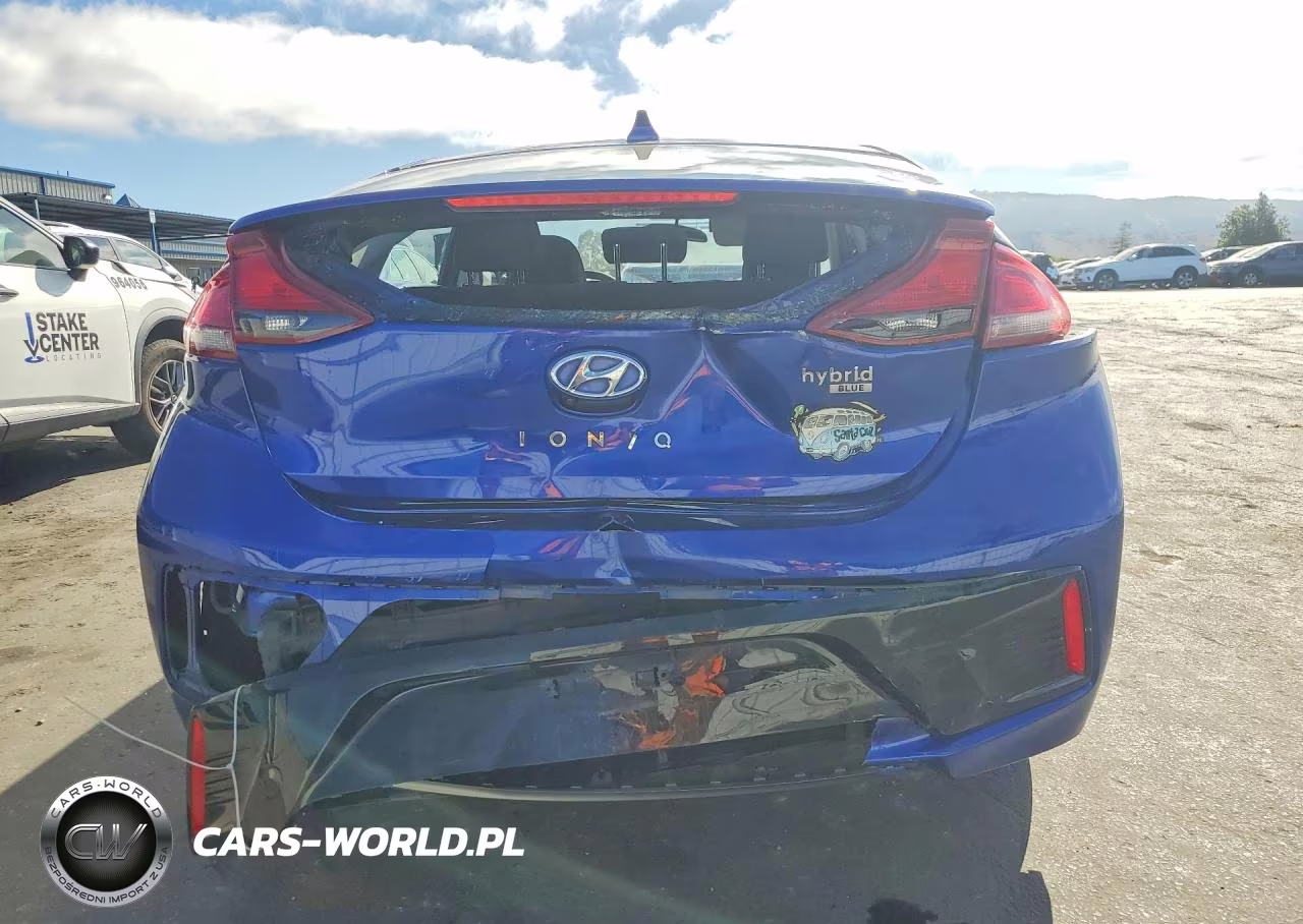 2019 Hyundai Ioniq Blue VIN:KMHC65LC6KU176492 - 6
