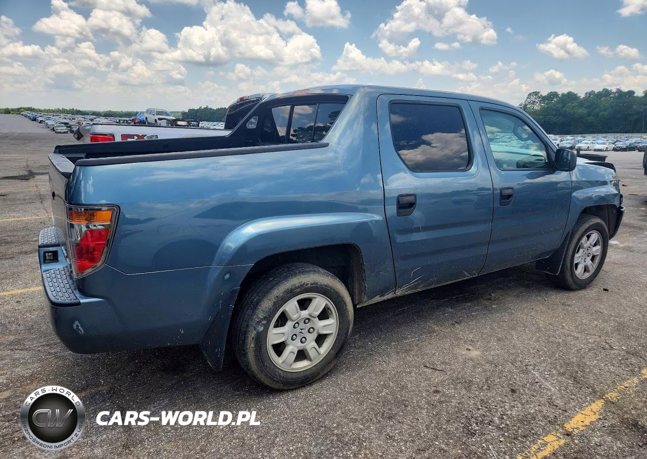2008 Honda Ridgeline Rt VIN:2HJYK162X8H512623 - 3