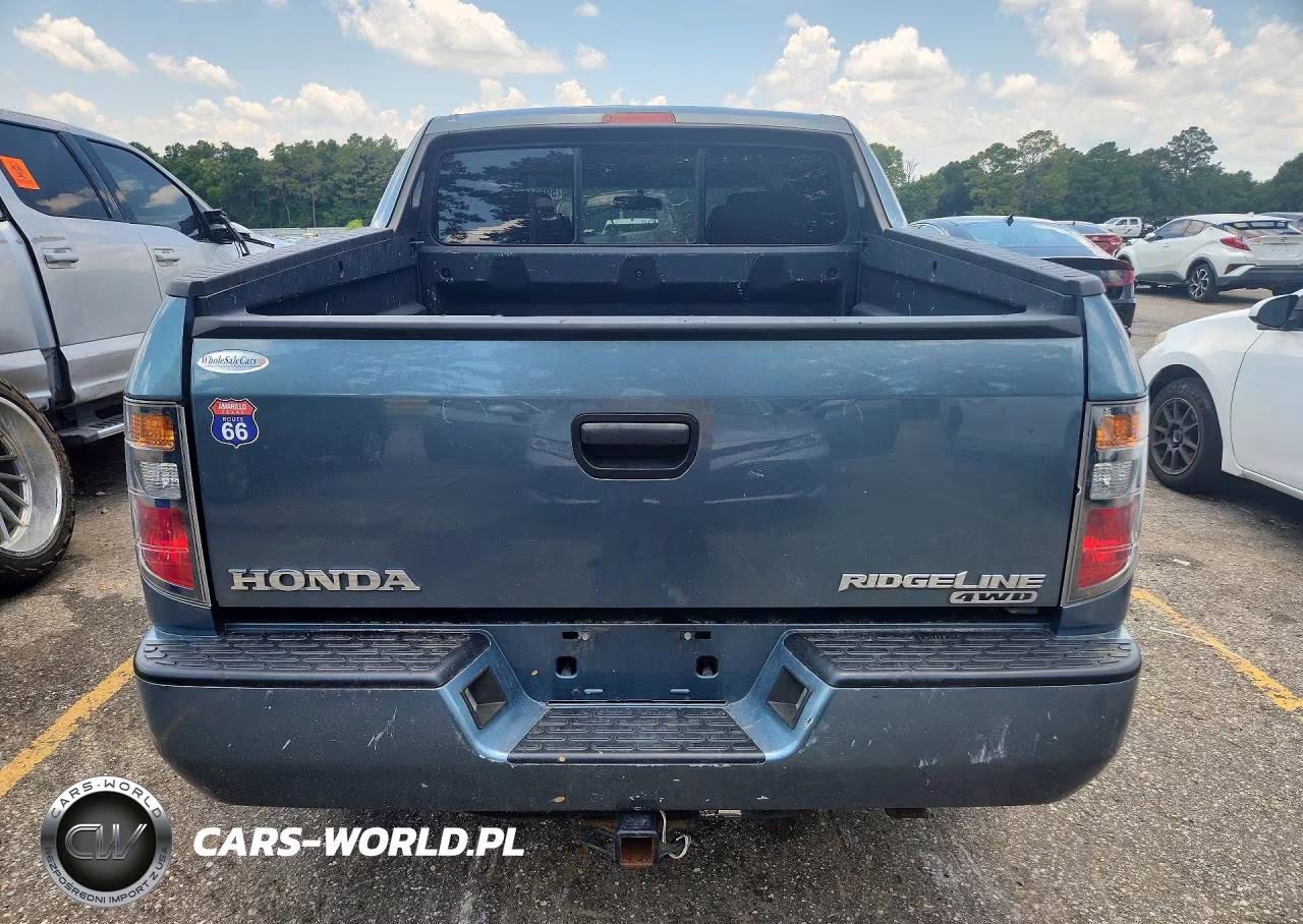 2008 Honda Ridgeline Rt VIN:2HJYK162X8H512623 - 6
